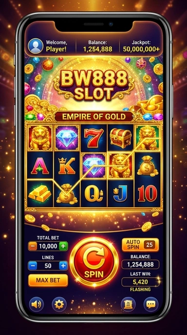 Cuplikan layar menu unduhan bw888 untuk perangkat Android