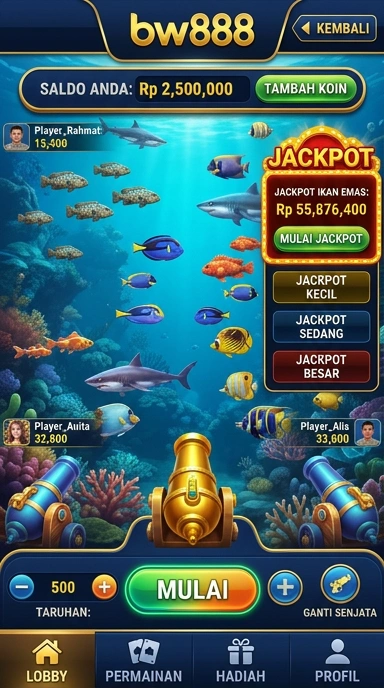 Galeri pratinjau visual bw888 build APK resmi terbaru